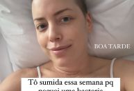 Fabiana Justus conta que precisou voltar ao hospital; entenda