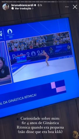 Bruna Biancardi revelou que já praticou ginástica durante quatro anos / Instagram/Bruna Biancardi