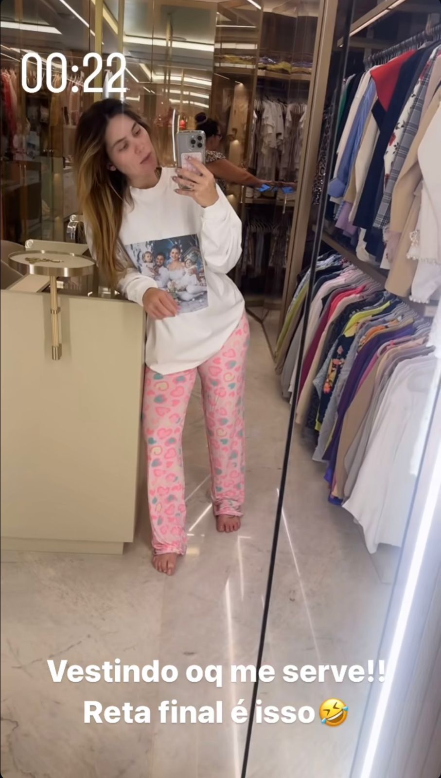 Virginia está grávida de um menino, que vai se chamar José Leonardo / Instagram/Virginia Fonsec