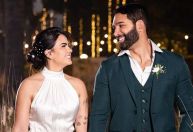 Lucas Lira e Sunaika Bruna anunciam que se casaram: 