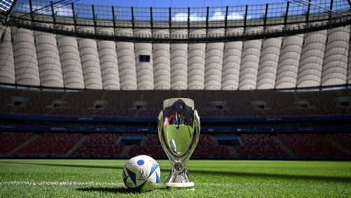 Estádio Nacional de Varsóvia recebe a final da Supercopa entre Real Madrid e Atalanta
