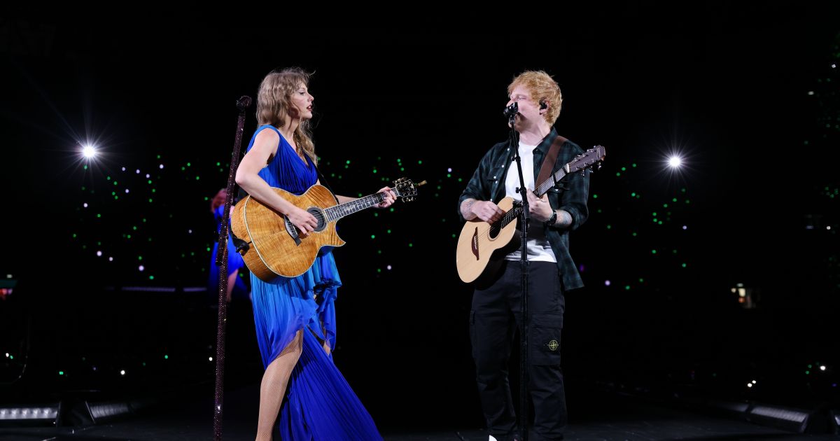 Ed Sheeran e Taylor Swift ficaram 4 horas falando do noivado da cantora