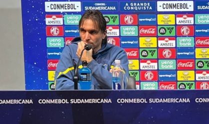 Diego Martínez, técnico do Boca, após derrota para o Cruzeiro