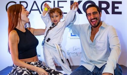 Thaila Ayala mostra filho no jiu-jitsu e se emociona: "Festa de sentimentos"