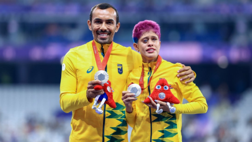 Thalita Simplício medalha de prata nos 400m T11