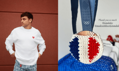Paris 2024: atleta viraliza após fazer capinhas de crochê para medalhas; veja