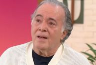 Tony Ramos se emociona ao recordar volta ao trabalho após cirurgias cerebrais