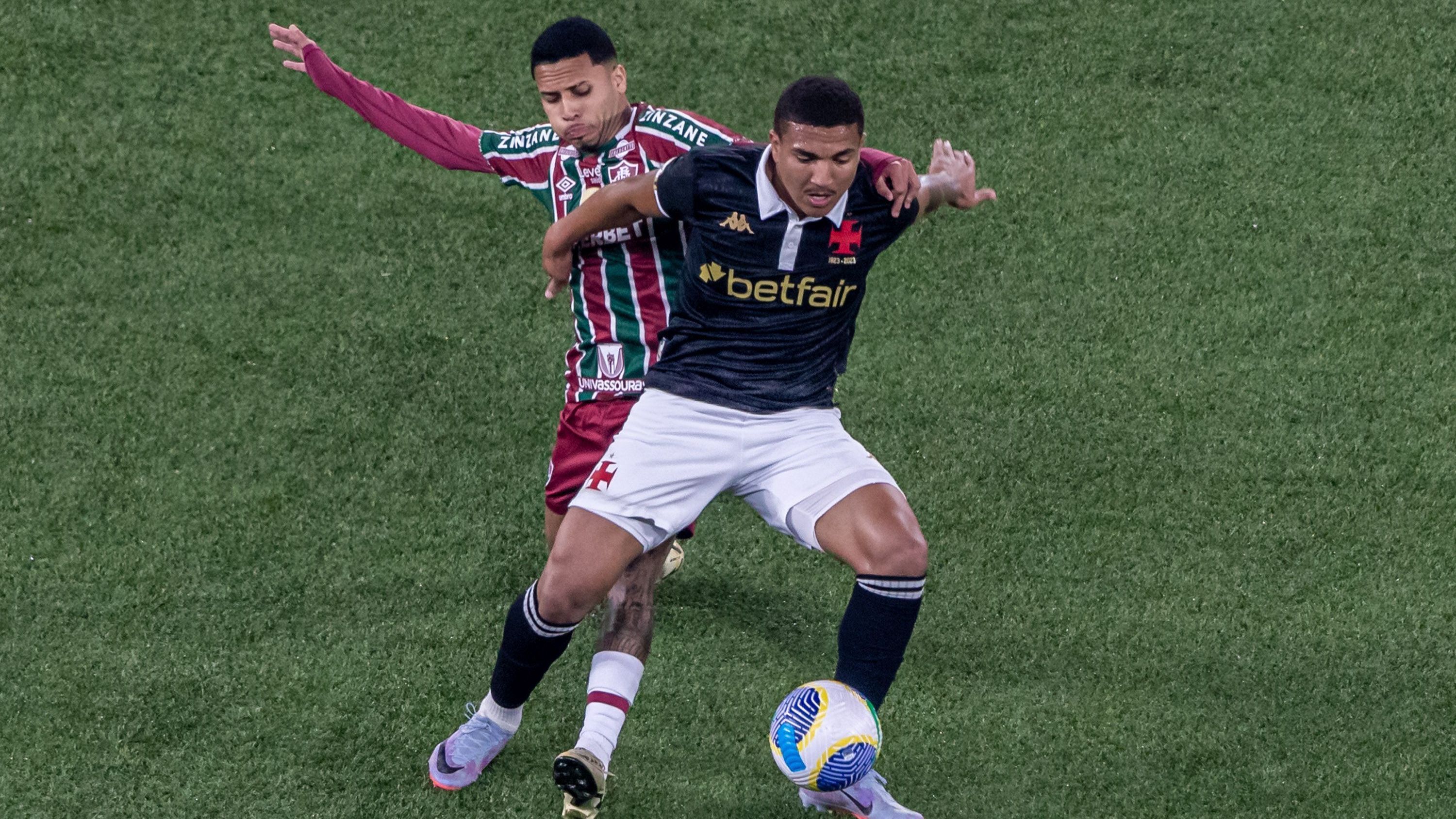 Lance de Vasco x Fluminense pela 22ª rodada do Campeonato Brasileiro