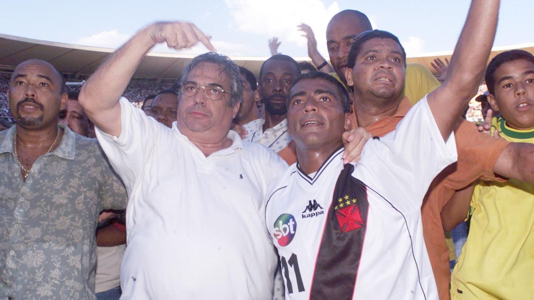 Vasco foi patrocinado pelo SBT em 2000 / Foto: Allsport UK/ALLSPORT