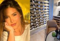 Grávida, Virginia mostra adega de nova mansão e revela desejo; confira