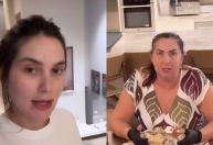 Virginia relata que mãe fraturou costela após queda em gravação de programa
