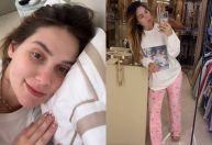 “Vestindo o que me serve”, diz Virginia na reta final da gravidez