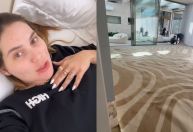 Virginia mostra tapete gigante da nova mansão e se diz surpresa: 