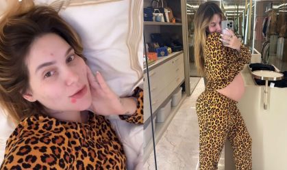 Virginia está grávida de um menino, que se chamará José Leonardo