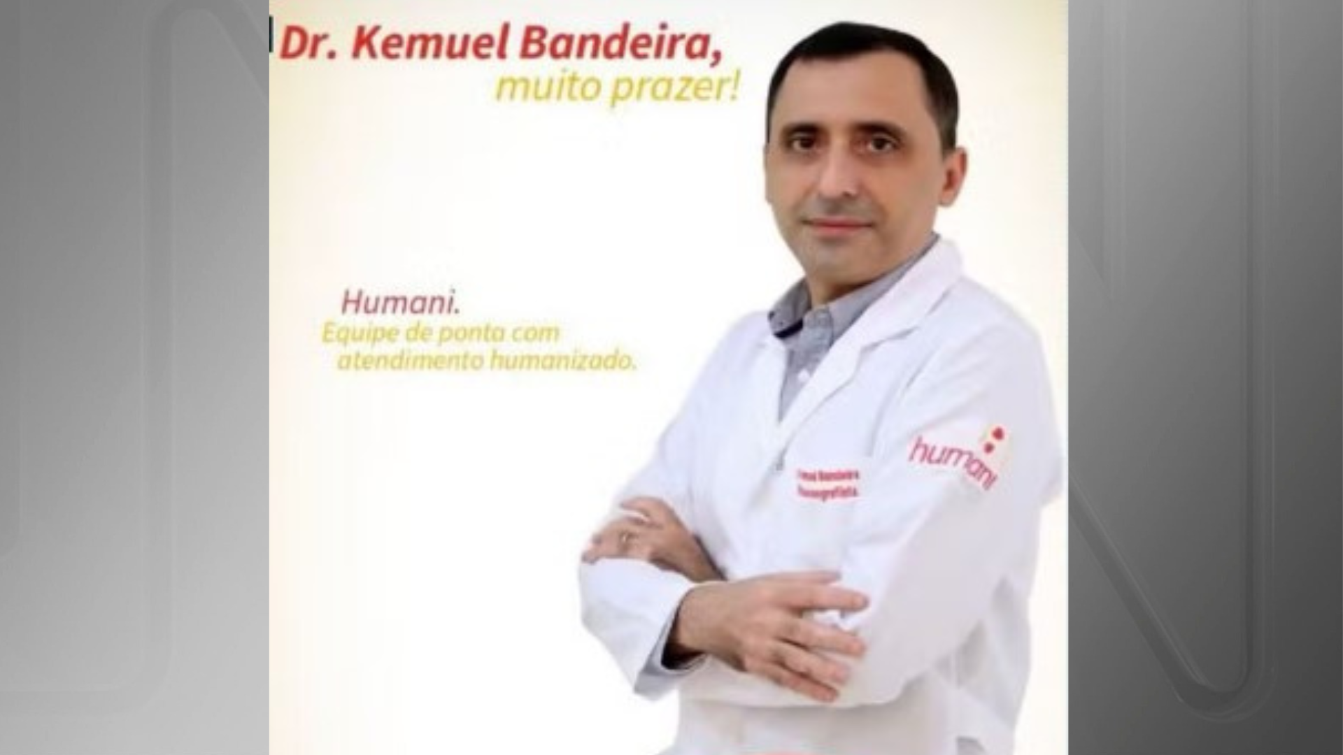 vitima capa medico