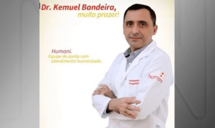 vitima capa medico