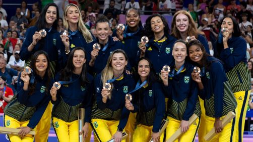 Seleção feminina conquistou o bronze na Olimpíada de Paris