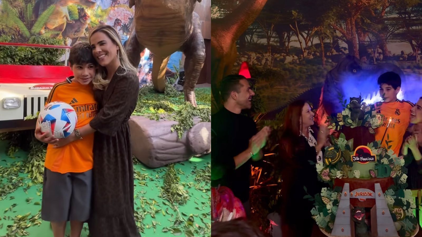 Wanessa Camargo registrou momentos da festa em suas redes sociais