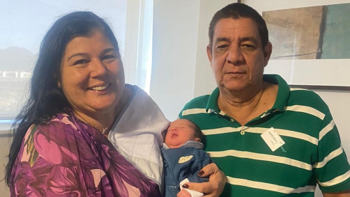 Vittorio é filho de Eliza Piquet, terceira filha do relacionamento do artista com Mônica Santos
