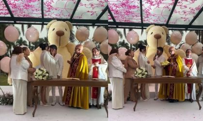Zezé Di Camargo surpreende Graciele Lacerda com casamento após chá revelação
