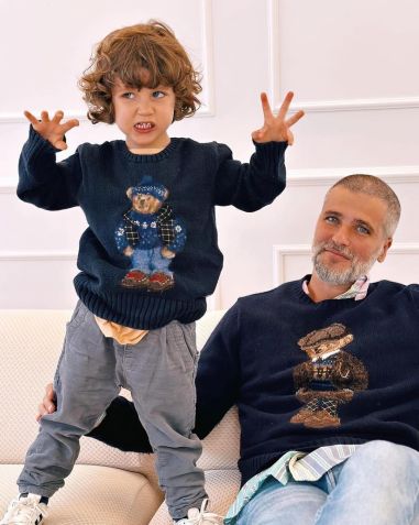 Zyan é o filho caçula de Bruno Gagliasso e Giovanna Ewbank. • Instagram/Bruno Gagliasso