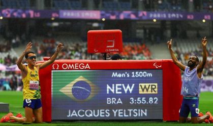 Paralimpíada: Brasil faz dobradinha no atletismo e chega à 40ª medalha