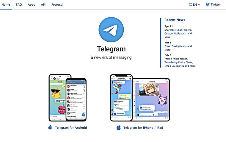 O Telegram permite a criação de grupos com até 200 mil membros. • Telegram