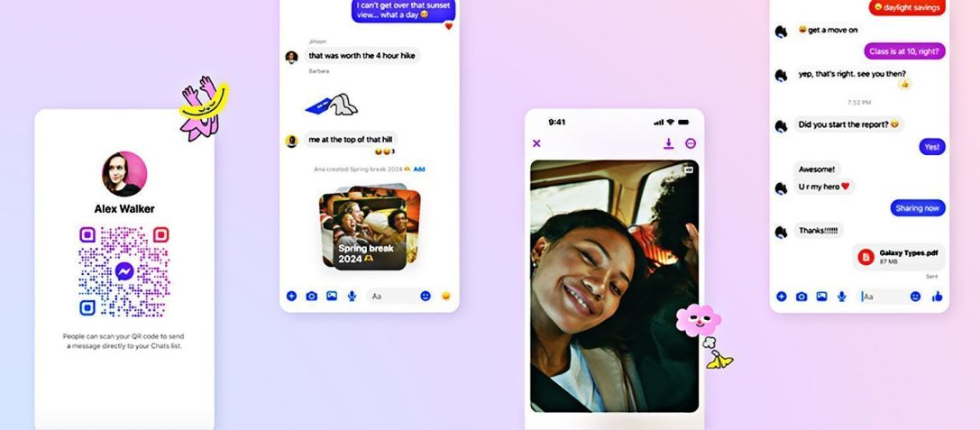 O Facebook Messenger permite o envio de mensagens sem o uso de telefone • Facebook Messenger