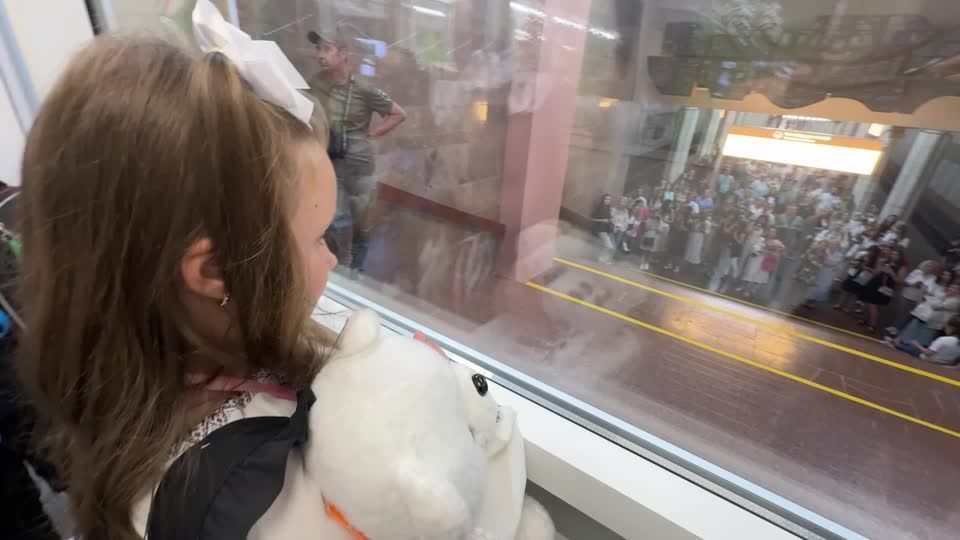 Kharkiv metro school welcomes children as school year starts under Russian strikes