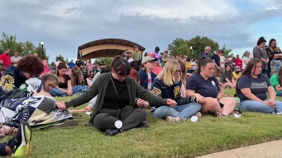 'I still don't believe this is real' - vigil held for victims of deadly Georgia shooting