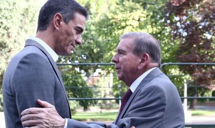 Premiê espanhol recebe opositor venezuelano Edmundo González em Madri
