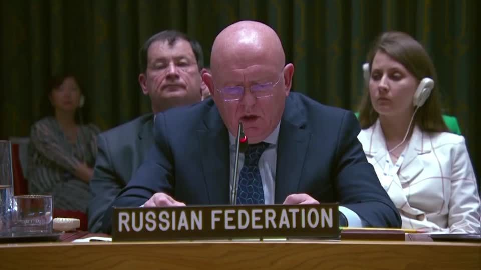 UK foreign minister calls out Russia's U.N. ambassador for using phone during Ukraine Security Council meeting