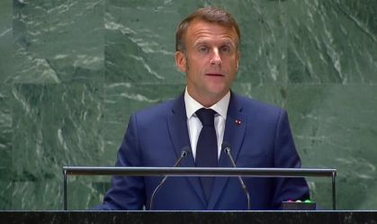 "Não pode haver uma guerra no Líbano", diz Emmanuel Macron em Nova York