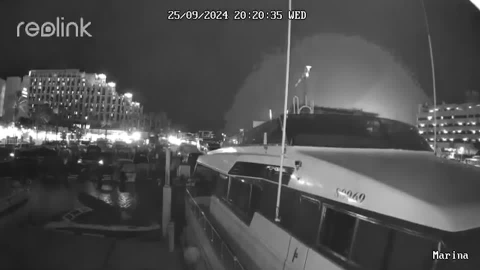 Explosion seen near hotel in Israel's Eilat after reported drone attack
