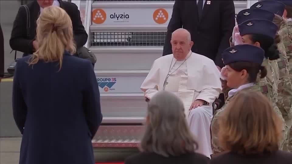 Pope departs Belgium ending rare Europe visit