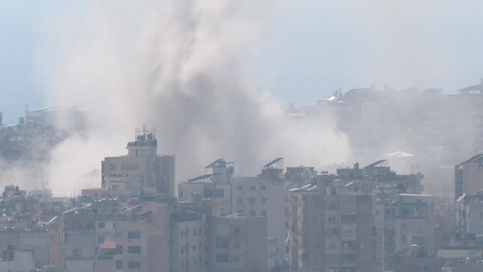 Blast hits Beirut after Israel says conducted strike
