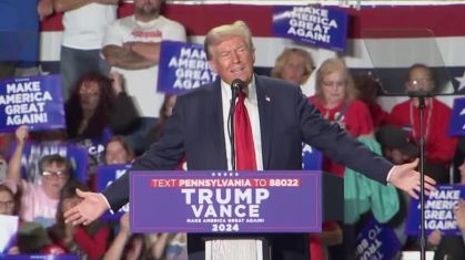 Trump diz que Kamala é "mentalmente incapacitada" ao falar sobre imigração