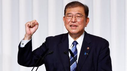 Shigeru Ishiba, novo primeiro-ministro do Japão, em Tóquio