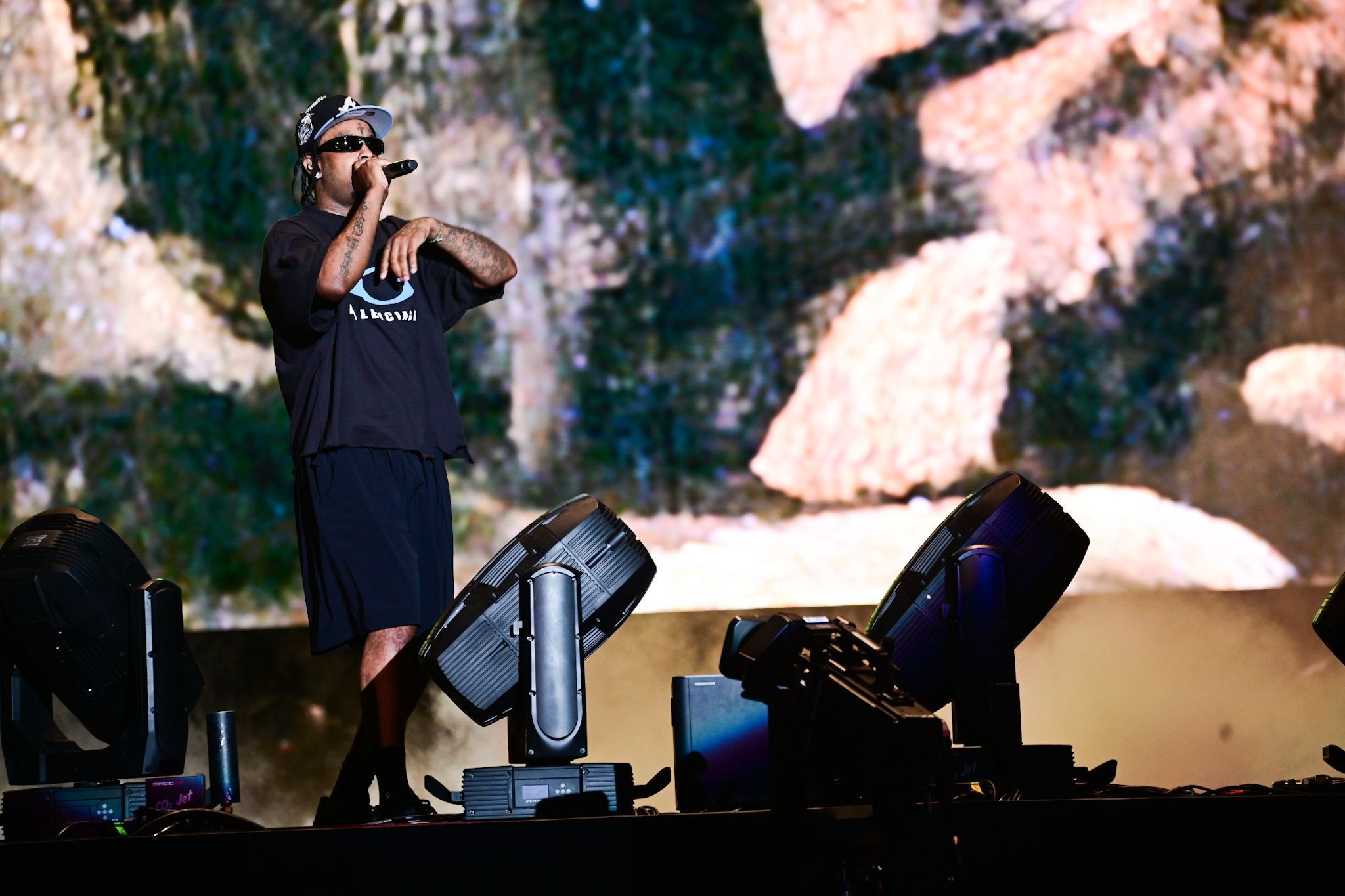 21 Savage usa sample de música brasileira em show no Rock in Rio 2024 • Leo Franco / AgNews