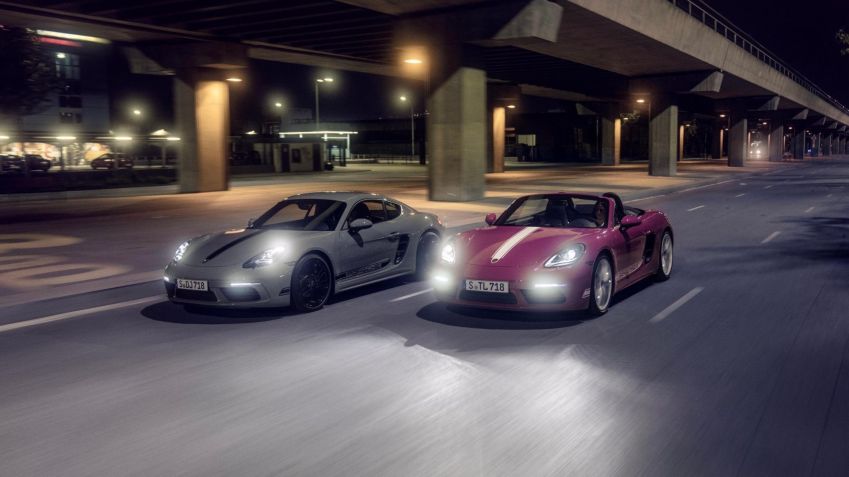 Porsche 718 Cayman Style Edition e 718 Boxster Style Edition • Porsche/Divulgação