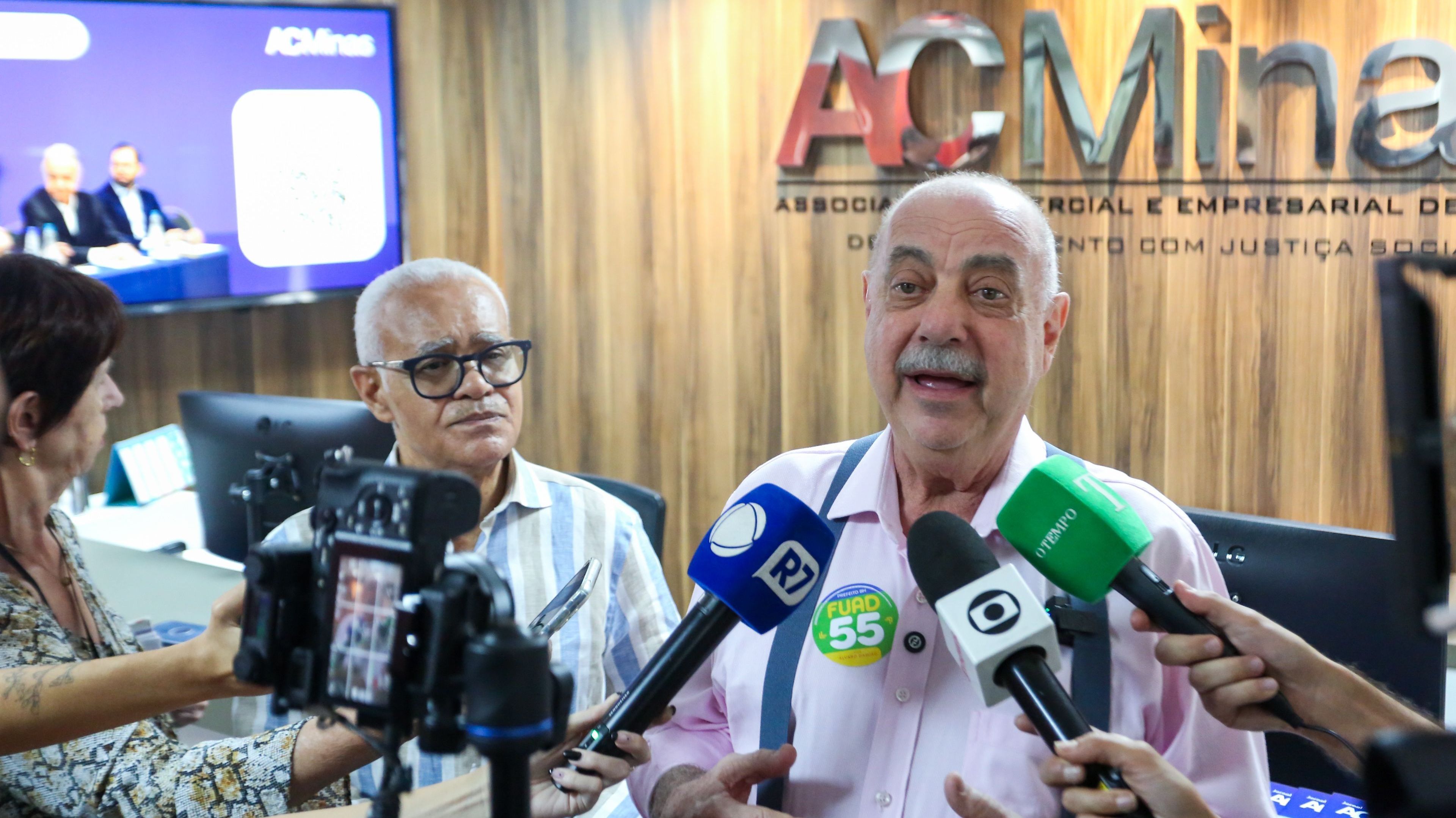 Fuad disse que é preciso repovoar o centro da capital mineira • Divulgação