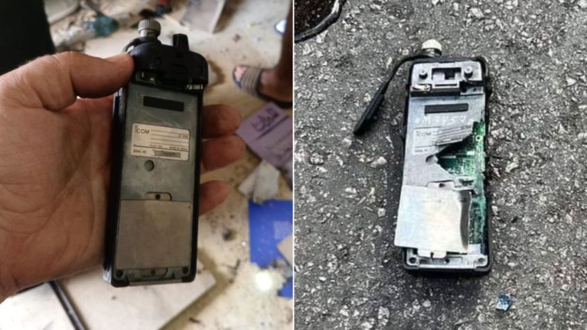 Walkie-talkies que explodiram no Líbano • Obtido pela CNN
