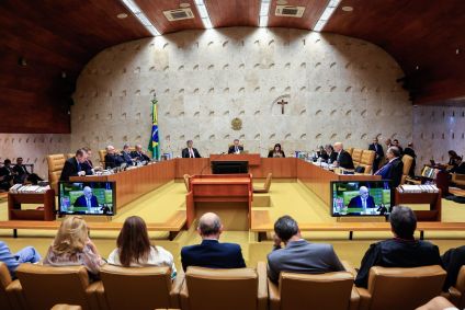Sessão plenária do STF