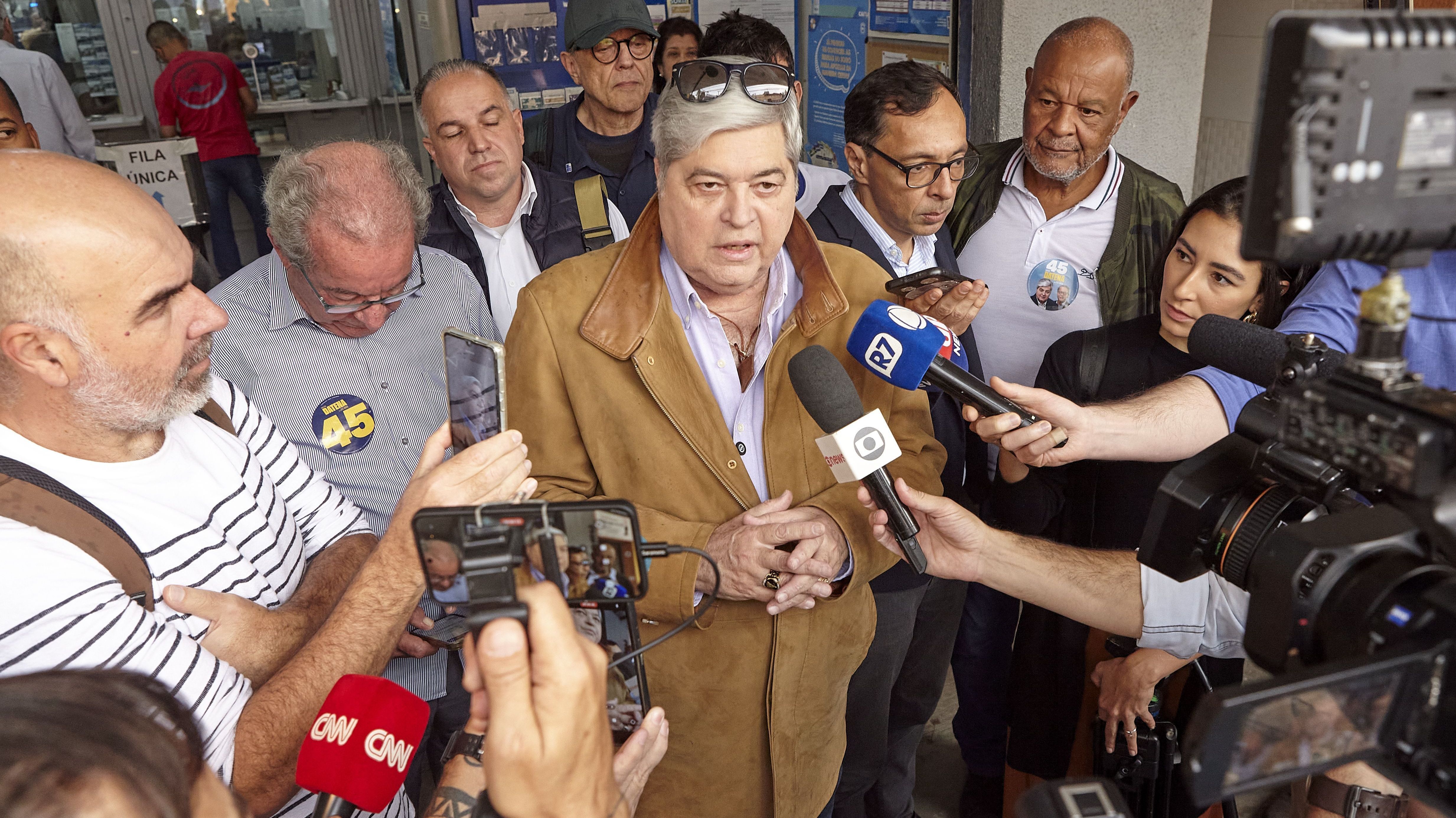 Datena falou em criar unidades de resposta rápida para a GCM pela cidade • Divulgação