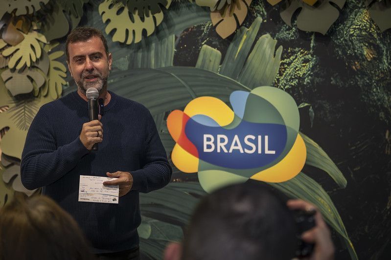 O presidente da Embratur, Marcelo Freixo