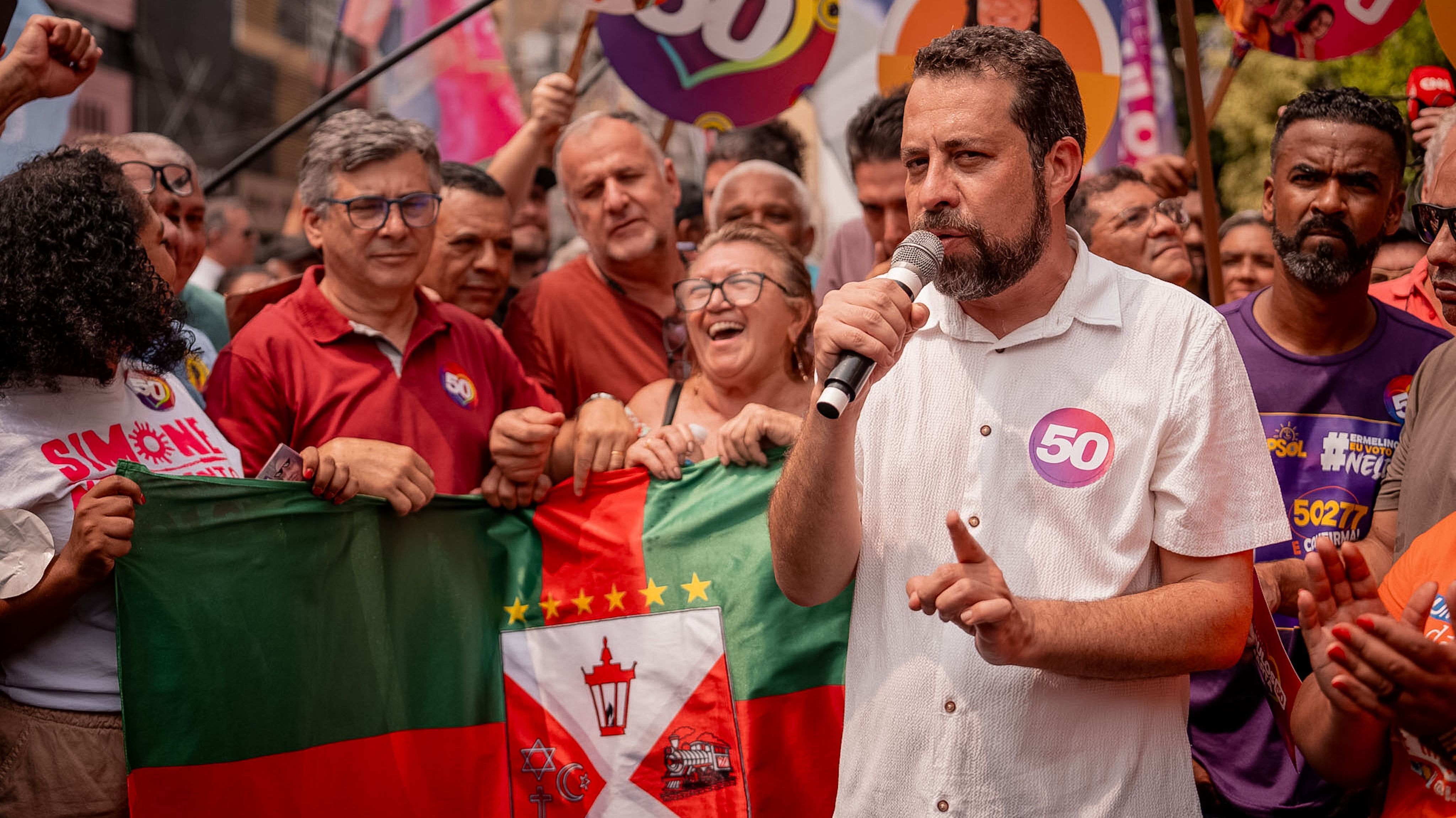 Boulos disse que quer recriar comissão formada por ambulantes, comerciantes e representantes da prefeitura para regularizar os trabalhadores em situação informal • Divulgação