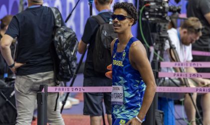 Thomaz Moraes medalha de bronze nos 400m T47