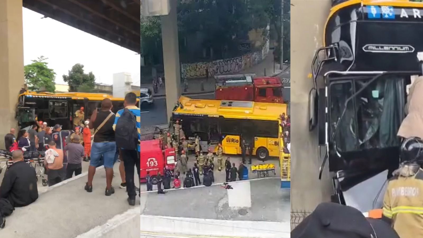 Acidente BRT no RJ