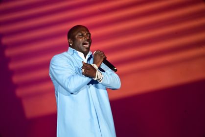 Akon no Palco Mundo do Rock in Rio 2024