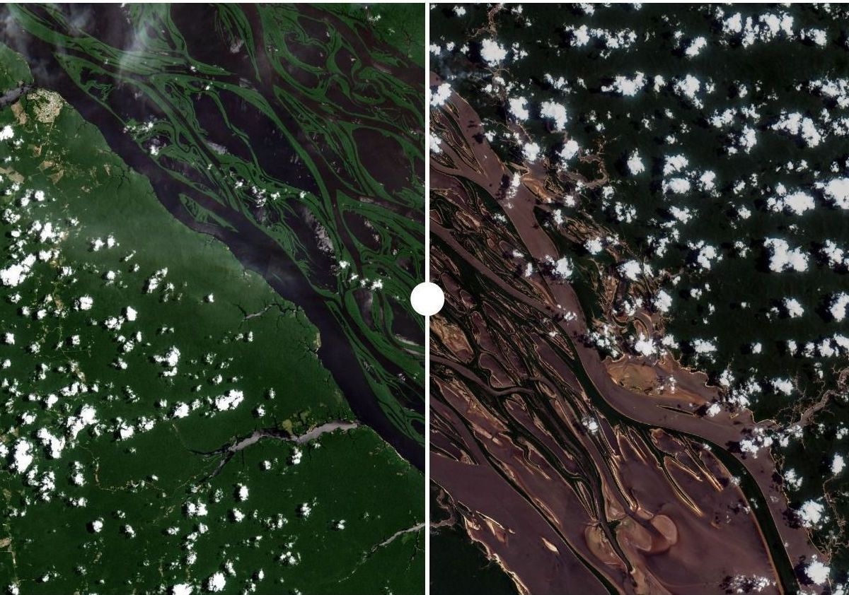 Desertificacao Antes E Depois Da Amazonia Antes E Depois Dos Rios Da